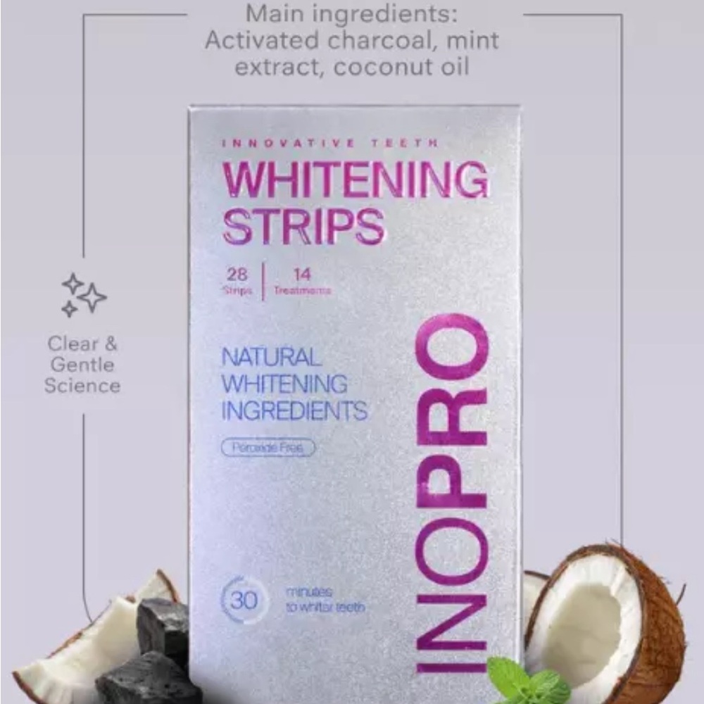 INOPRO Whitening Strips Green Whitening Strips